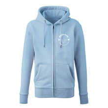 Load image into Gallery viewer, Beach To The Streets Light Blue Zipped Hoodie
