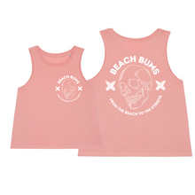 Load image into Gallery viewer, Pink Surf From The Beach To The Streets (Ladies Vest Top)