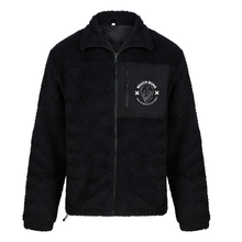 Load image into Gallery viewer, Recycled Fleece Sherpa Jacket (Front Print Only)