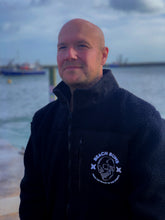 Load image into Gallery viewer, Recycled Fleece Sherpa Jacket (Front Print Only)