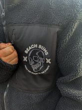 Load image into Gallery viewer, Recycled Fleece Sherpa Jacket (Front Print Only)