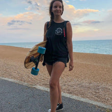 Load image into Gallery viewer, From The Beach To The Streets (Ladies Vest Top)