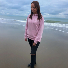 Load image into Gallery viewer, Beach To Streets Dusty Pink Hoodie