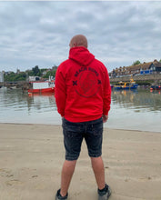 Load image into Gallery viewer, Beach To Streets Fire Red Hoodie