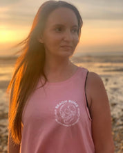 Load image into Gallery viewer, Pink Mermaid From The Beach To The Streets (Ladies Vest Top)