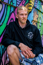 Load image into Gallery viewer, Beach To Streets Black Hoodie