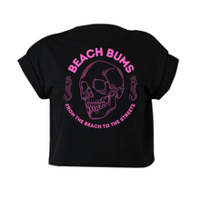 Load image into Gallery viewer, Mermaid From The Beach To The Streets Cropped Tee