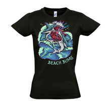 Load image into Gallery viewer, Shark Bite Ladies Fit (Available in Black & White)