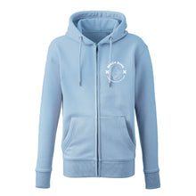 Load image into Gallery viewer, Beach To The Streets Light Blue Zipped Hoodie
