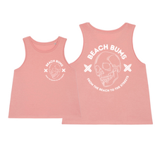Load image into Gallery viewer, Pink Surf From The Beach To The Streets (Ladies Vest Top)
