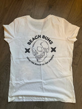 Load image into Gallery viewer, Clearance - Large White From The Beach To The Streets Women’s Tee
