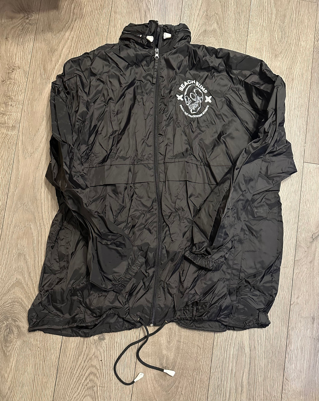 Clearance - Black Rain Coat Logo (XL)