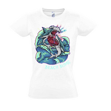 Load image into Gallery viewer, Shark Bite Ladies Fit (Available in Black &amp; White)

